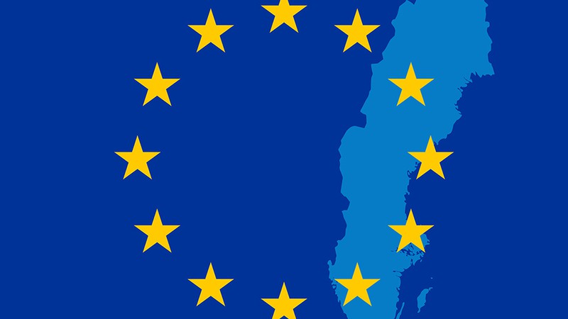 Eu-flaggan och Sverige 