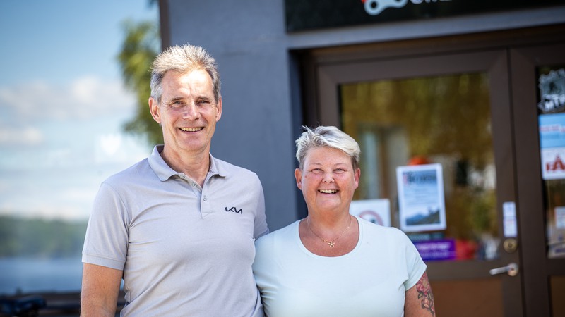 Mattias Nord och Angela Plate Nord laddar upp inför Boxen Race Åmål som äger rum i samband med Åmålskalaset den 8 augusti.